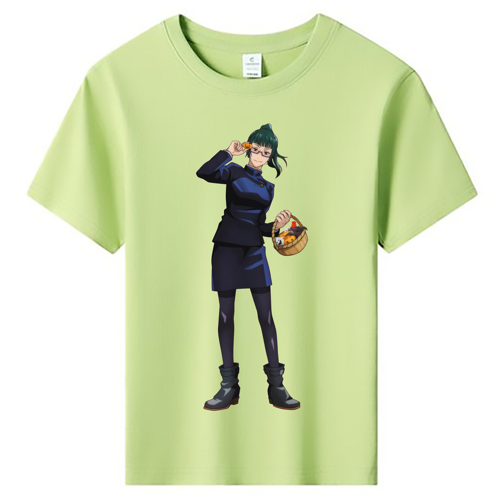 （画像用） 呪術廻戦 Jujutsu Kaisen 綿100％キッズTシャツ（フロントプリント）